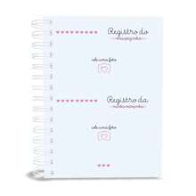 Vaccination/Health Card Updated For Girls - Floral Monogram A - 彩色 - 查看 2