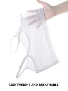 1pc Women Breast Wrap Compression Bra, Seamless Tube Top Shapewear For Large Bust To Look Smaller