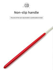 قطعة واحدة شريط ألوان متدرجة لرياضة الجمباز الإيقاعي بطول 4 متر ، للاداء والعروض ، مناسب للجمباز وحفلات أعياد الميلاد وديكورات الحفلات - متعدد الألوان - مشاهدة 7