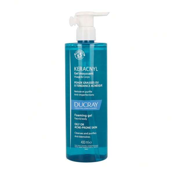 Ducray Keracnyl Gel Limpiador 400 ml
