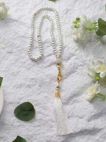 1 件优雅创意亚克力珠，99 颗珠子，6 毫米念珠 - 彩色 - 查看 7