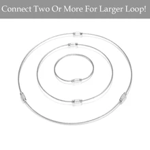 Pulseira de Corrente de Contas em Formato de Cobra de Aço Inoxidável, Fecho para Confecção de Pulseiras, Chaveiro, Adequado para Joalheria DIY, Corrente para Joalheria, Acessórios de Pulseira em Branco