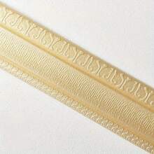 Self-Adhesive 3D Embossed Baseboard Wallpaper - Flexible Foam Molded Wall, Door, And Stair Decor, Perfect Home Decor Solution Room Decor Wall Decor Bathroom Decor Wall Art Kitchen Home Decor Living Room Wall Paper Wall Stickers House Decor Bedroom Decor Room Decoration Stuff Living Room Decor