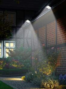 1/2/4/6/8 PCS Solar Wall Light, Outdoor Super Bright 60LED Solar Motion Sensor Wall Light, 3 Lighting Modes, Solar Panel Powered Garden Security Street Garden Light