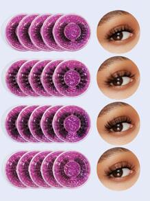 MAGEFY 20 Pairs Manga Cross Full Mixed Style False Eyelashes,Mix Four Styles,With Paper Box Cat-Eye Fluffy Wispy Soft Lashes Fake Eyelashes False Eyelashes Strip,Natural Soft Eyelash Crisscross Wispy Fluffy Lashes,Naturally Slender, Curled And Enlarged Eyes,For Women To Use Travel, Party ,Christmas,Gifts For Women ﻿ - Criss Cross lashes - View 7