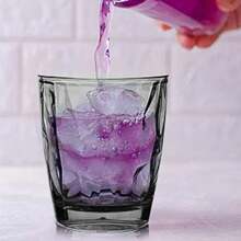 10-Ounce Plastic Drinking Cups, Set Of 4 Transparent Unbreakable Glasses, Clear Acrylic Reusable Juice & Wine Glasses For Home, Picnic & Party, Dishwasher Friendly, Stackable