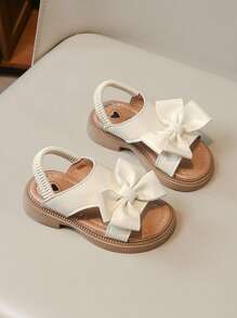 1 Pair Baby Girl Princess Sandals, Soft Bottom Toddler Walking Shoes, Summer, 1-3 Years Old