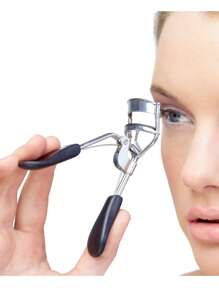 11 件不锈钢睫毛夹，配有替换硅胶垫，便携式睫毛夹，卷曲造型，眼部化妆工具，免睫毛，睫毛提升 - 彩色 - 查看 3