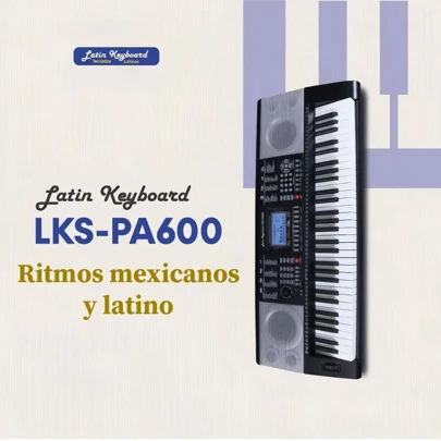 Teclado Musical profesional con 61 teclas Órgano electrónico, piano eléctrico, construido con el disco USB y Micro SD reproductor de MP3, Bluetooth incorporado para conexiones inalámbricas. Funciones Dual- voz y función doble teclado. 128 Tonos 128 Ritmos, 17 Canciones de demostración incorporados.