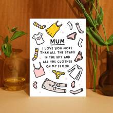 Mother's Day Cards, Pun Greeting Cards, Happy Mother's Day, Fashionable Mother's Day Greeting Cards For Mom, Funny Greeting Cards