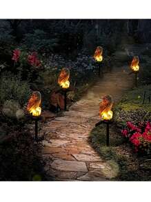 1 Solar LED Resin Owl Courtyard Decorative Light, Semi Embedded Floodlight With Light Sensor, Detachable Fixing Device, Solar Powered, Including Installation Hardware, 600mAh Nickel Battery - Decorative Lawn Light For Garden, Courtyard, Trail, Owl Solar Lights, Outdoor Garden Lighting For Pathway, Yard, Patio - Warm Light - View 7