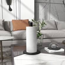 Paper Towel Holder Countertop, Standing Paper Towel Roll Holder For Kitchen Bathroom,Stainless Steel