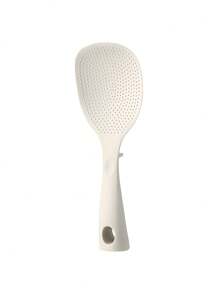 1pc Silicone Standing Rice Spoon, Heat Resistant Rice Paddle Scoop For Rice Cooker