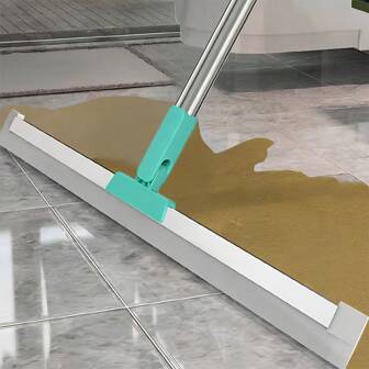 Magic Silicone Broom, Wet & Dry Use, Bathroom & Toilet Floor Water Squeegee, Instant Clean, Say Goodbye To Dirt Home Bathroom Decor Fall Decor Back To School