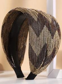 1PC Damskie siateczkowe wielokolorowe oddychające opaski do włosów Modne i eleganckie codzienne uniwersalne akcesoria do włosów, opaska do włosów, opaski na głowę z obręczą do włosów