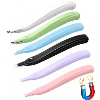 1pc Magnetic Staple Remover Tools, Professional Stapler Removers Staple Puller Remover For Classroom, Multicolored Stapler Remover Tool Staple Remover Stick For Home School Office Back To School,Back To School,School Supplies