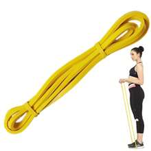 Functional Elastic Super Band 4Kg And 6Kg Gym Cross Functional Training Pilates Yoga Bodybuilding Fitness Bodybuilding Fit - 黃色 - 查看 1