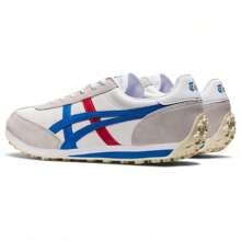 Onitsuka Tiger Edr 78 Leather & Synthetic Retro Sports Shoe, Durable & Lightweight Low-Top Casual Sneakers, Unisex, Beige & Blue - Blue and White - View 8