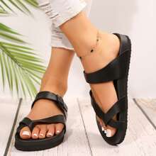 Stylish Women's Summer Slides Adjustable Fit, Thick Soles & Ultra Cushion For Beach & Casual Wear