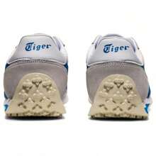 Onitsuka Tiger Edr 78 Leather & Synthetic Retro Sports Shoe, Durable & Lightweight Low-Top Casual Sneakers, Unisex, Beige & Blue - Blue and White - View 6