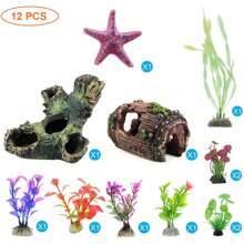 Aquarium Artificial Barrel Cave Resin Ornaments Drizzles Aquarium Landscaping Accessories Background Drizzle