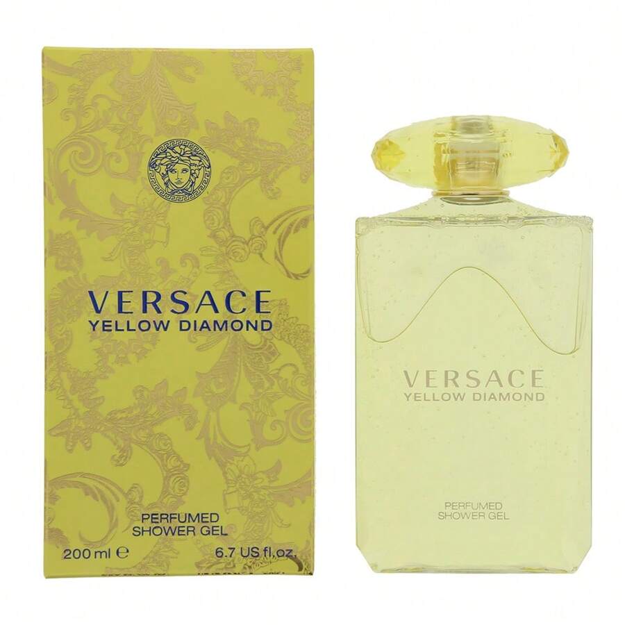 Versace Yellow Diamond Perfumed Shower Gel 200ml For Her - Clear - View 1