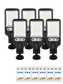 1/2/4/6/8 PCS Solar Wall Light, Outdoor Super Bright 60LED Solar Motion Sensor Wall Light, 3 Lighting Modes, Solar Panel Powered Garden Security Street Garden Light