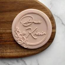 用 2 块饼干定制文字蛋糕装饰万圣节和圣诞节 DIY 切刀糖蛋糕模板婚礼粘土翻糖压花器名字蛋糕模具手工饼干/饼干压花器印章