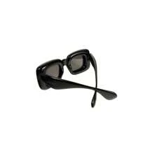 Loewe SIGNATURE Geometric Sunglasses For Women, International Version LW40098I - LW40098I4101A Black - View 5