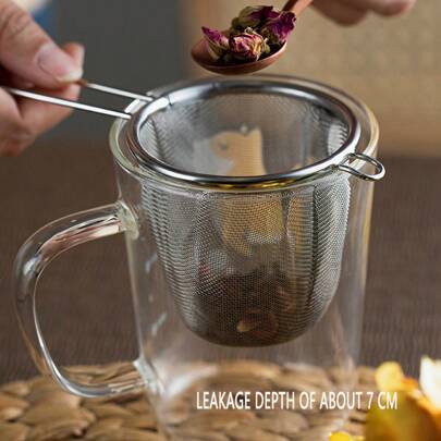 Infusor de té de acero inoxidable 304 creativo con filtro para hojas de té sueltas, de vuelta a la escuela
