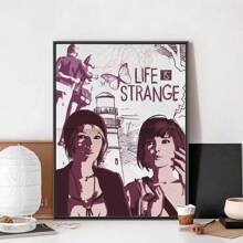 Tranh treo tường (1 cái/3 cái) chủ đề Game Anime cổ điển, Life Is Strange The Storm, không khung, phong cách Club Bar, tranh nghệ thuật treo tường phòng ngủ/phòng học, tranh canvas không khung/có khung. - Nhiều màu - Xem 15