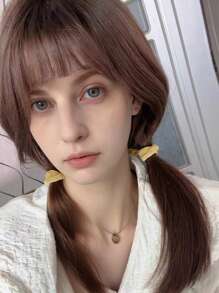 100pcs/Set Elastic Hair Ties, Multicolor, High Elasticity, Suitable For