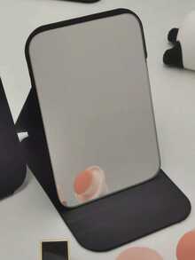 Espejo de maquillaje portátil de escritorio, espejo plegable de alta definición para uso personal, dormitorio de estudiantes y hombres