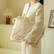 1pc Travel Storage Bag, Luggage Organizer Packing Cube, Portable Clothes Sorting Bag For Trip