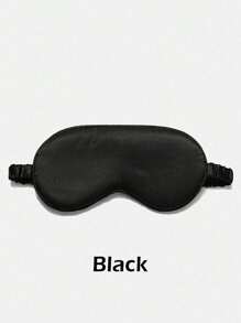 1pc/4pcs Soft & Breathable Faux Silk Sleep Eye Mask, Adjustable Elastic Band. Suitable For Travel, Business Trips, Napping, Flights. Great Companion For Home And Travel.,School,Back To School,Travel,Travel Essentials,Home Essentials,Eye Mask,Sleep Mask