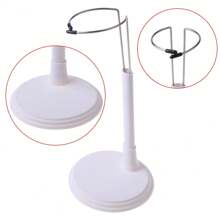 1 Pc Plastic For Doll Stands Professional Holder Display Base Holder For Bear Dolls Toy 15cm 20cm 25cm 35cm 45cm For Choose