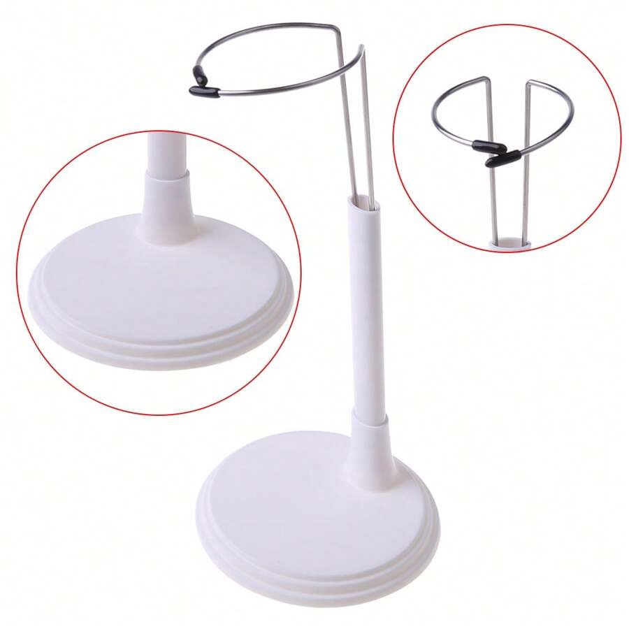 1 Pc Plastic For Doll Stands Professional Holder Display Base Holder For Bear Dolls Toy 15cm 20cm 25cm 35cm 45cm For Choose