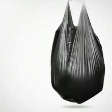 4 Gallon, 90pcs Black Trash Bags, Fit For Office, Living Room, Bathroom, Kitchen