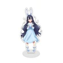 Anime Kimi No Koto Ga Dai Dai Dai Dai Daisuki Na Hyaku-Nin No Kanojo Decoración de marca de soporte acrílico de conejo de Pascua de 15 cm de alto