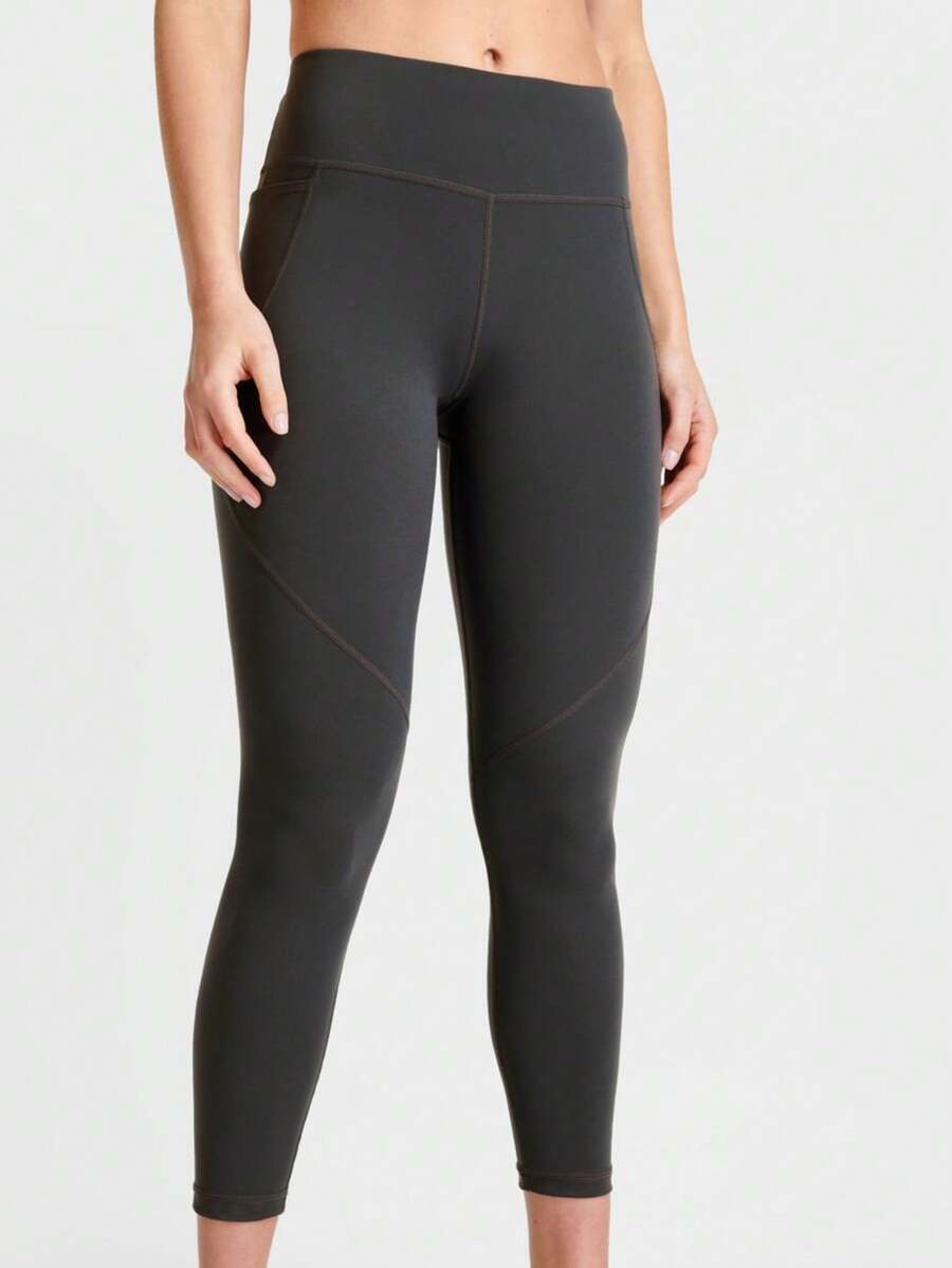 Power Workout Leggings - SlateGrey - View 1