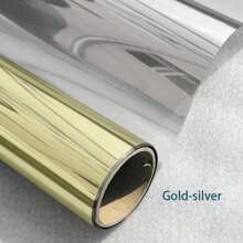 1 Roll Premium Heat Control Window Film For Home & Office - UV Blocking, Privacy Protection, Anti-Glare, Self Adhesive, Easy Install - Frosted Decorative Film For Bathroom, Living Room, Glass Doors