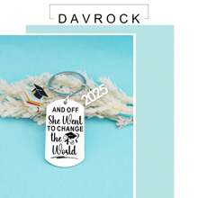 Class Of 2025 Graduation Gifts For Her Him High School Graduation Gifts Seniors 2025 Graduation Decorations Masters Degree Female College Graduation Keychain For Student Graduate 2025