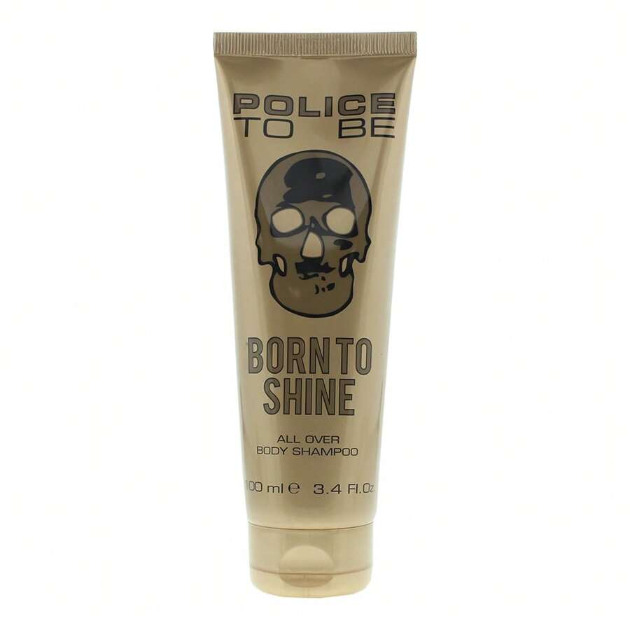 Police To Be Born To Shine Body Shampoo 100ml - Clear - View 1
