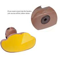 JINGFA Realistic Female Mannequin Head With Shoulders For Display - Manikin Head With Shoulder For Wig/Jewelry/Makeup/Hat/Sunglass Display - 杏色 - 查看 6