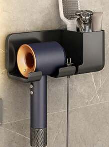 1 个免钉吹风机支架，简约设计，实用多功能 - 彩色 - 查看 10