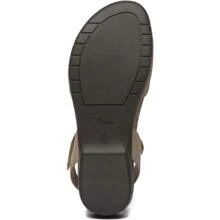 Women's Comfort Flat Sandals - Closed Toe Cork Footbed With Arch Support, Lightweight Breathable Summer Sandals For Walking, Casual Outfits, And Everyday Wear - 棕色 - 查看 4