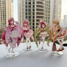 Anime Kimi No Koto Ga Dai Dai Dai Dai Daisuki Na Hyaku-Nin No Kanojo Decoración de marca de soporte acrílico de conejo de Pascua de 15 cm de alto