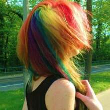 10 Stücke Bunte Regenbogen Haarverlängerungen, je dunkler die Färbung, desto heller der Leuchtstoff, für Frauen, gerade Clip-In Haarverlängerungen für täglichen Gebrauch, Kostümpartys, Cosplay, Y2K Stil, Mode Party, Geburtstaggeschenk für Frauen