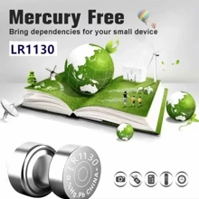 High Quality 10-50PCS AG10 LR1130 Button Cell Batteries 389A LR1130 LR54 L1131 189 1.55V High Capacity Battery For Watches Calculators With 1pc Screwdriver Gift - AG10LR1130 - View 6