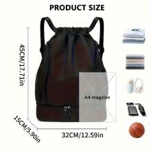 1pc Embroidery Customization Fashion Drawstring Backpack New Casual Backpack For Men And Women Outdoor Mountaineering Oxford Cloth Fitness Backpack Drawstring Bag Rucksack Basketball Bag Drawstring Backpack School Backpack Beach Bag,All-Purpose,Large Capacity,Versatile,Multifunction,Colorful,Cute,Adorable,Contracted,Funny,Kawaii,Y2K,Minimalist,Commuting,Business Casual,Basics,Custom,Personalized,Unique,Customized,Ideal Gifts For Him,Ideal Gifts For Her,Her,Family,Friends,Girlfriend,For Anniversaries,For Birthdays,For Holiday/ Vacation,For Outdoors/Outings/Travel/Hiking/Stadium/Sports/Climbing,For Business/Commute/Work/Office,Vacation